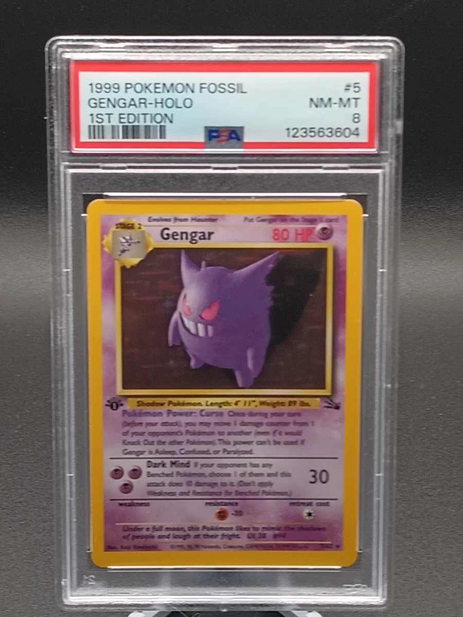 Gengar Pokémon TCG Professional Sports Authenticator (PSA
