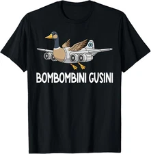 Italian Brainrot Characters Bombombini Gusini Unisex T-Shirt
