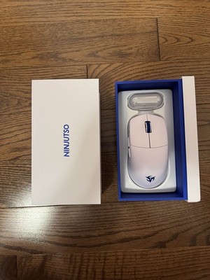 Ninjutso Sora V3 Wireless Ultralight Gaming Mouse (White)