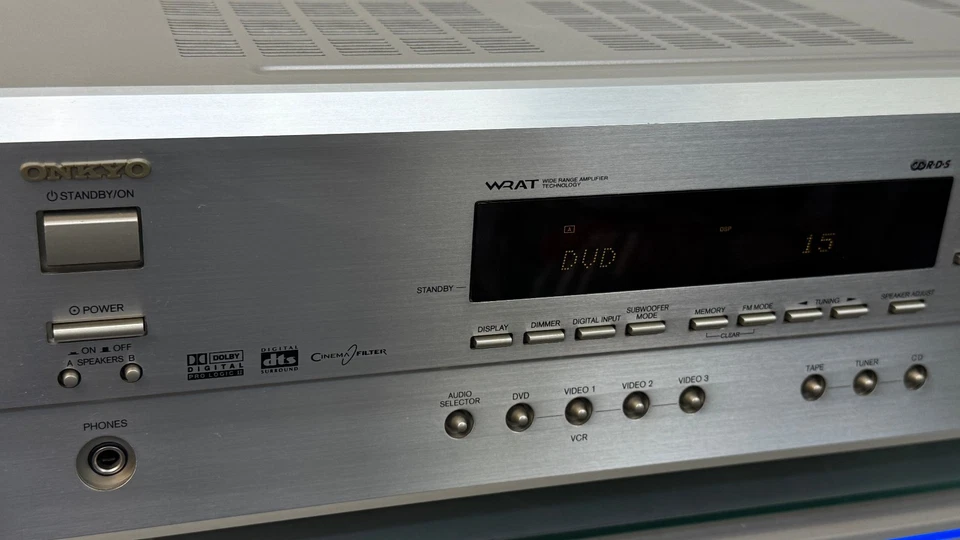 Onkyo TX-SR500E 5.1 125 Watt AV Receiver ohne Fernbedienung - Bild 3 von 4