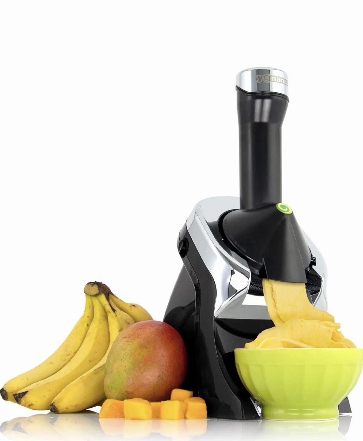 Yonanas Healthy Ice Cream Dessert Maker Frozen Fruit Sorbet Gelato Machine Home
Opens in a new windo