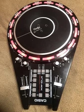 Casio XW-DJ1 Track Former DJ Controller Turn Table Black