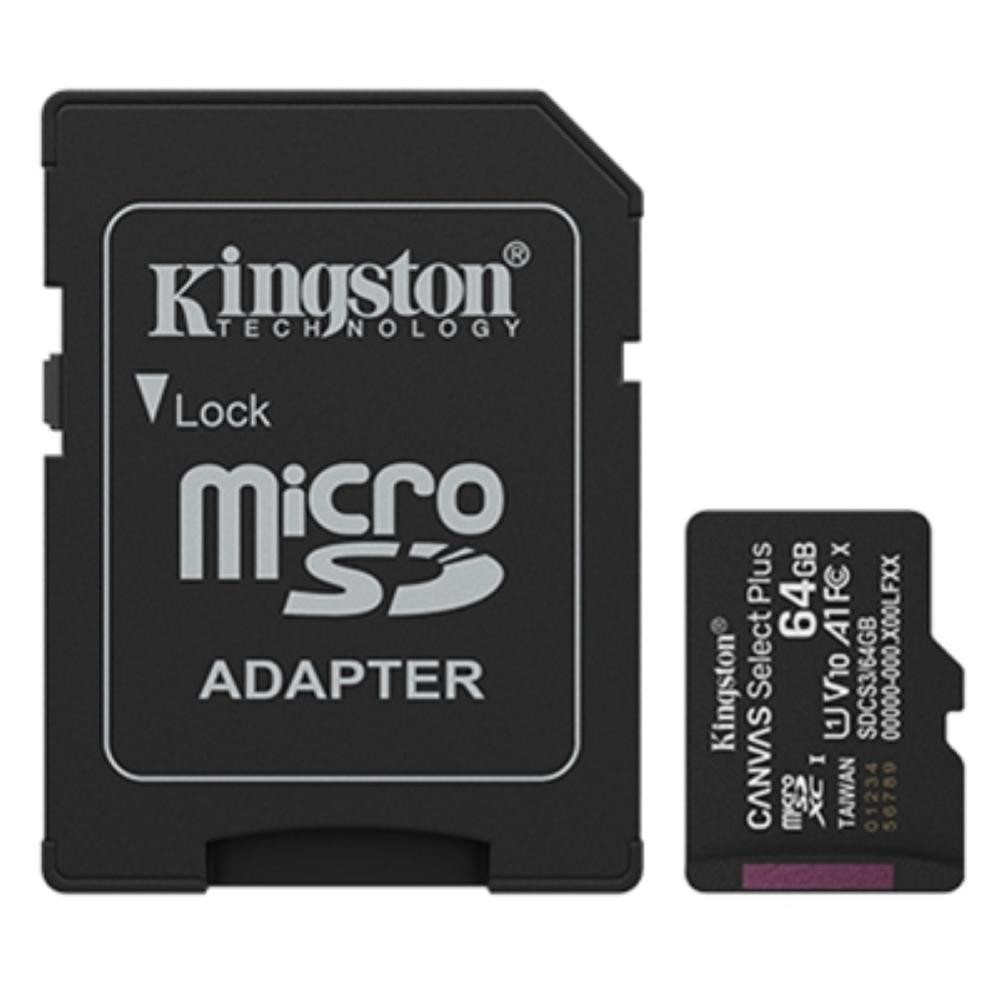 Technology 64gb microsdxc canvas select plus gen3 100mb/s a1 (adattatore sd incluso) - Immagine 15