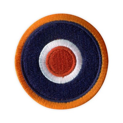RAF Typ C1 (Royal Air Force RAF Typ C1) Roundel Patch/Abzeichen bestickt
