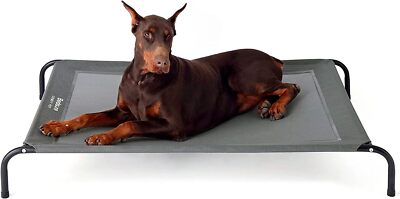 BEDSURE Hundeliege Outdoor Grosse Hunde - Hundeliege grau in und Outdoor Garten