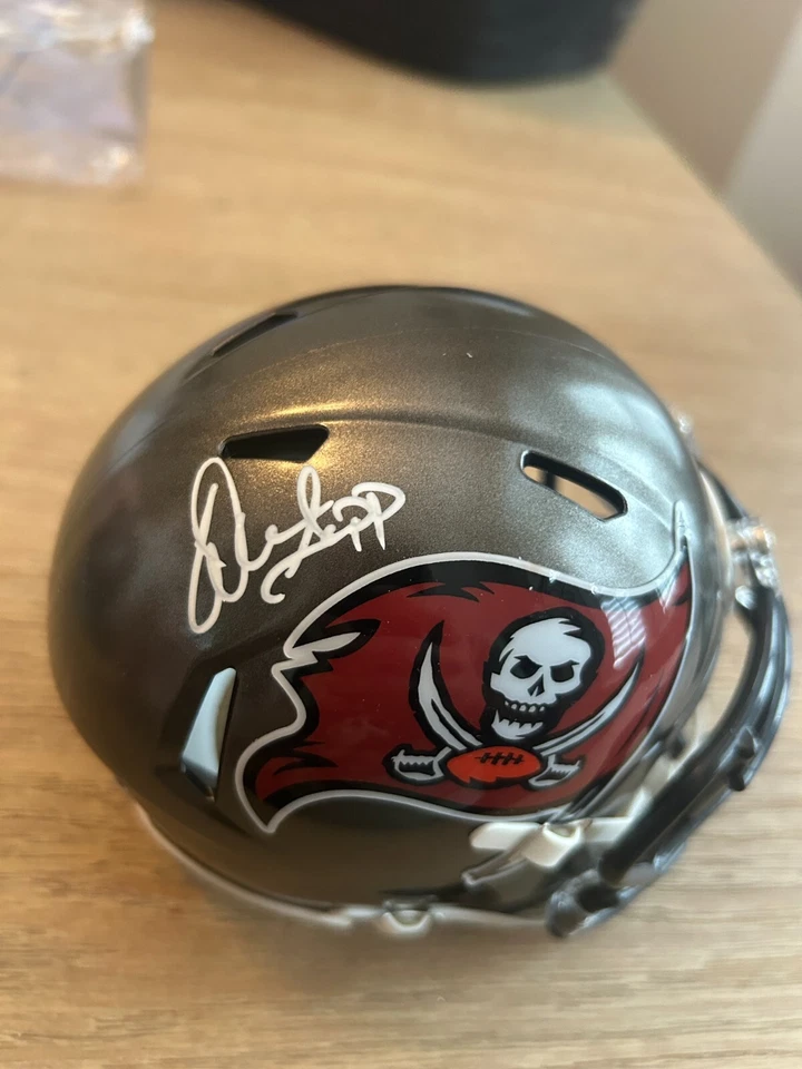 WARREN SAPP SIGNED HELMET TAMPA BAY BUCCANEERS BUCS JSA SUPER BOWL XXXVII HOF - Image 3 of 4