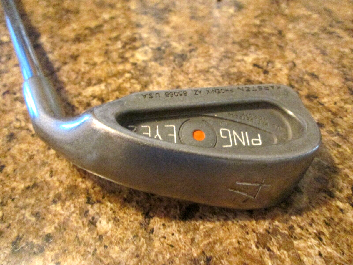 りん 2点 PING Eye 2 Orange Dot RH 4 Iron Golf Club ZZ lite Steel R Flex 39