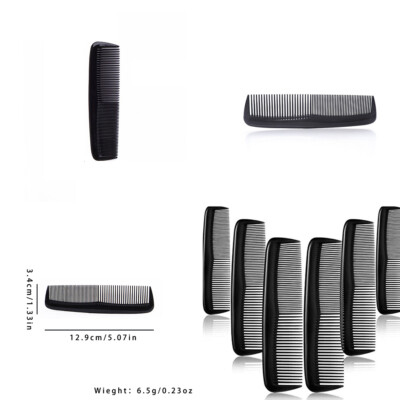 US 12 Pack Pocket Hair Comb 5'' Beard & Mustache Combs for Men's Hair Beard
