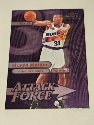 2000 Fleer Force Shawn Marion Attack Force #11