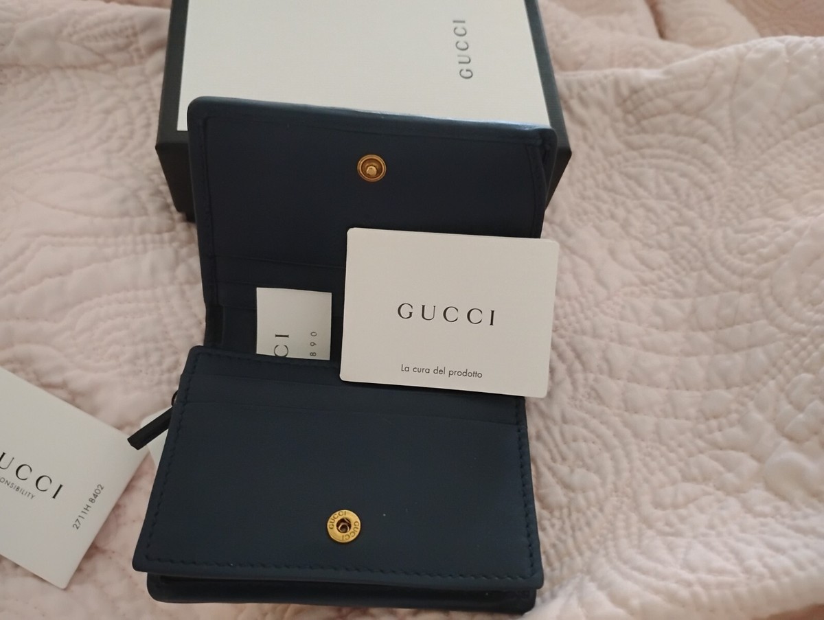 Gucci★素敵！Floral Small Card Case Wallet GUCCI Zumi Flora Compact Card Holder Flora Print Compact