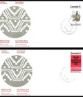 Canada FDC - 1974 - Pacific Coast Indians, Scott # 572 & 573, 2 Unaddressed FDCs