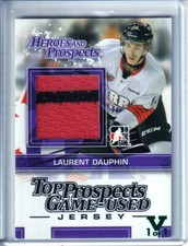 2013-14 ITG Heroes and Prospects Top Jersey #TPM02 Laurent Dauphin VAULT 1/1