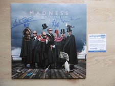 Madness Autographs Signed LP Cover I Do Like To Be B-Side The A-Side Vinyl ACOA