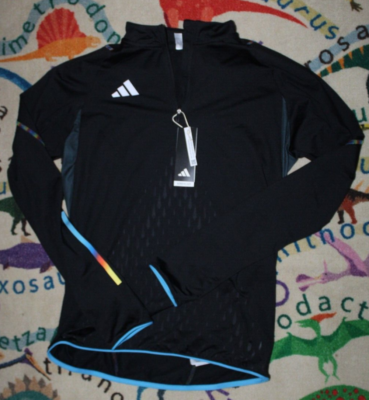 Adidas TIRO 23 PRO TOP WC Black Football Soccer Quarter Zip Sz M