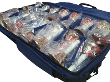 27 Tones Set of Copper Hand bells With Bag, 27 Handbell Set