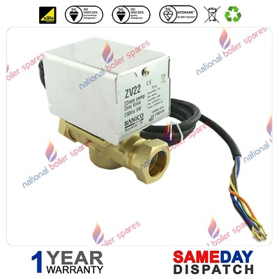 Zentralheizung 2 Ports 22 mm Zonenventil direkter Ersatz für V4043H1056