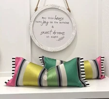 Zetani ~ Grass Color Christian Lacroix Designers Guild Pillow COVER Handmade 