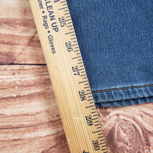 Lucky Brand Pants Boys 16 Blue Outdoors Straight Medium Wash Denim Casual Adult* - Picture 9 of 15