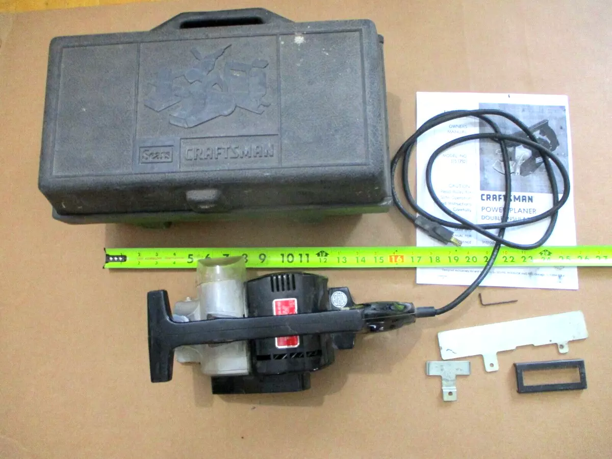 Craftsman power sale planer