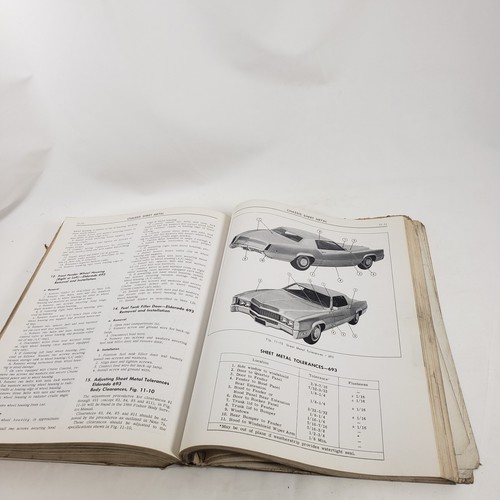 1969 CADILLAC SHOP MANUAL / SHOP BOOK 1969 Printed in USA 9-68 Part No. 109 9340 - Foto 12 di 18