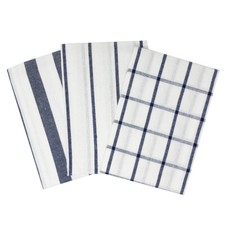 Wrapables 100 Cotton Kitchen Dish Towels Set of 3 
