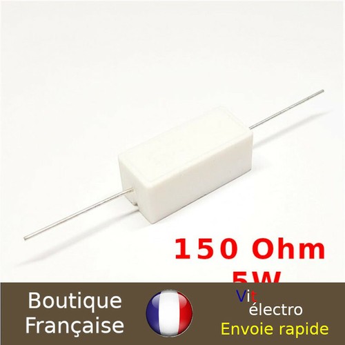 PATIKIL Lot De 4 Résistances En Aluminium De 100 W 5 K Ohm