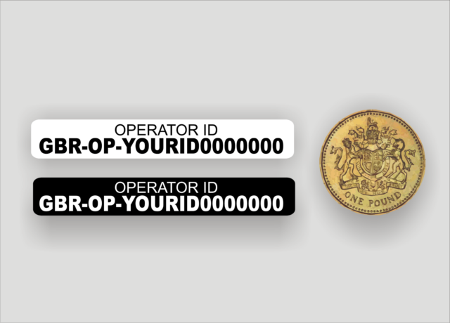 10x Operator ID stickers - drone CAA Regulatory Labels High Quality Laminated 10x Operator ID stickers - drone CAA Regulatory Labels High Quality Laminated