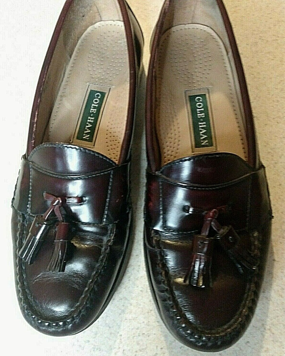 Cole Haan Rich Brown Leather Loafers Men display picture 1