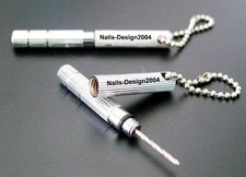 Extra Stark  Mini Drill Piercing Bohrer Nagelbohrer mit Kette super klein