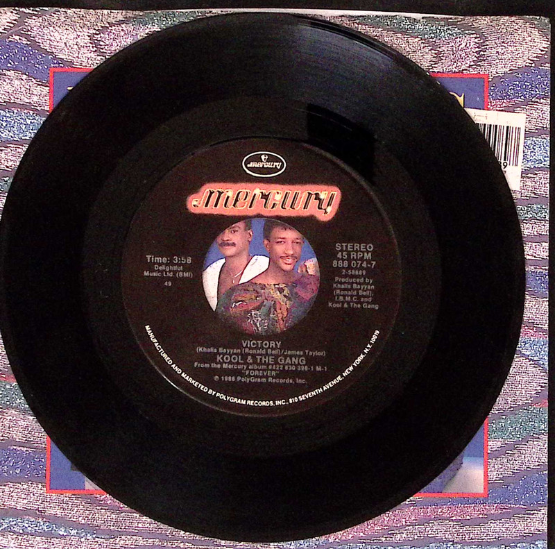 KOOL & THE GANG BAD WOMAN/VICTORY MERCURY RECORDS VINYL 45 VG 41-16