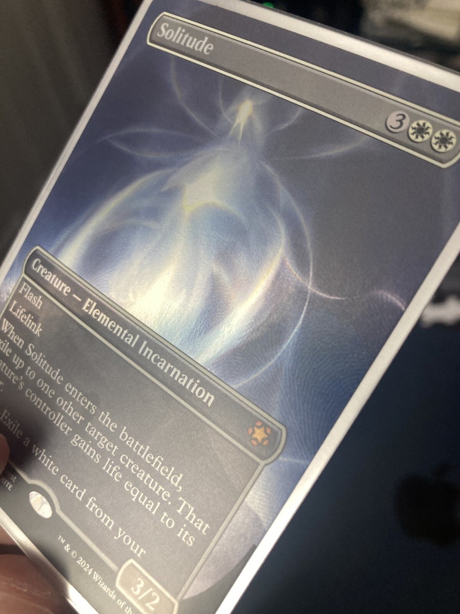 MTG - Solitude Borderless Textured Foil - Modern Horizons 3 MH3