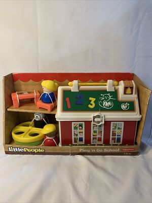 1960 Fisher Price Schoolhouse