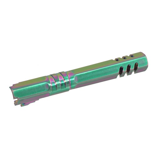 5KU 5.1" Stainless Hexagon Outer Barrel for Tokyo Marui Hi-Capa GB-593 - Photo 6/6