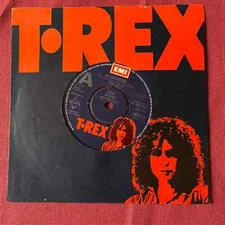 T.REX / MARC BOLAN Zip Gun Boogie UK 7" demo EMI MARC 9 1974