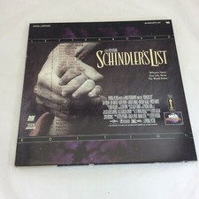 Schindler's List Laserdisc LD Letterboxed 2 Discs CBS Fox 1993