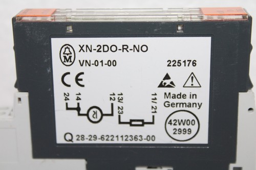 MOELLER XN-2DO-R-NO DIGITAL OUTPUT MODULE 225176 - Picture 2 of 6