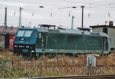Old Photo BR 185 547-7 MRCE Electric Locomotive 12/2006 Approx 9x13cm mg2-2718d