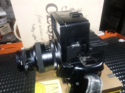 Lo-Fi custom instant back for Mamiya Universal Press shoots Instax