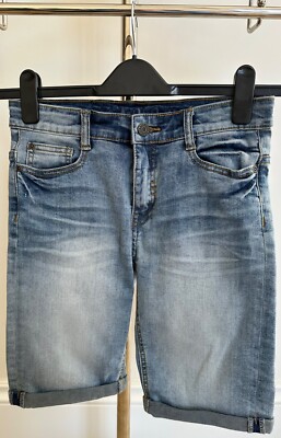 MOLO - Designer Jeansblaue Shorts für Jungen - Alter 14 Jahre