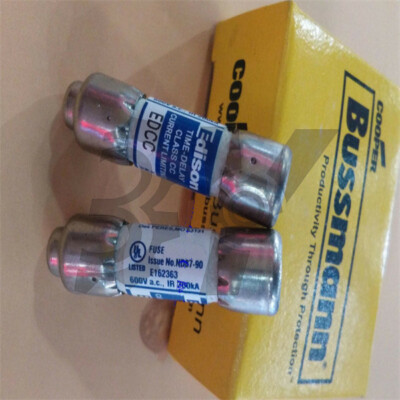 100PCS Edison ECC0.6 0.6Amp 600V Slow Blow Class CC Time Delay Fuse