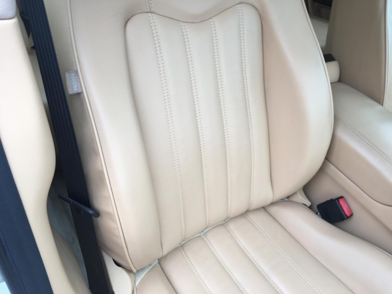 2008 MASERATI QUATTROPORTE Right Front Passenger Seat Tan Leather Power Adjust