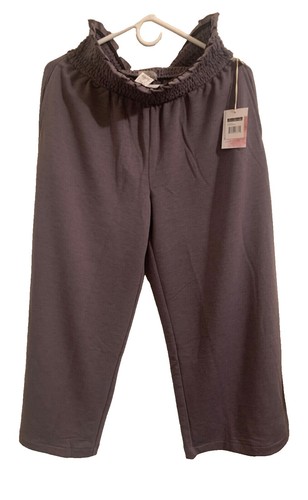 Pantalon Bébé Fille Jessica Simpson - 12 Mois - Noir Et Blanc Crème - Jambes Larges