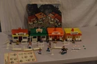 Vintage 1970s Grace Toys Kingston City Wild West Building Set & Figures + Box