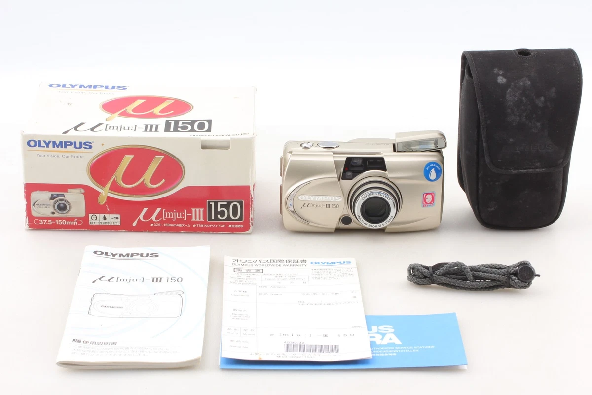 新品】OLYMPUS μ[mju]-III 150&135 セット 新品】OLYMPUS μ[mju]-III