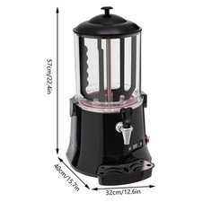 Hot Chocolate Machine 10L Commercial Hot Chocolate Dispenser Hot Beverage Warmer