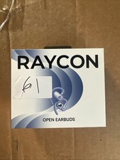 Raycon Open Earbuds   True Wireless Open Ear Hook Purple OPEN BOX