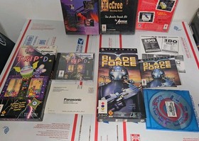 5 3DO Games  Including Trip'D, Slopestyle, Hell, Blade Force, Read Listing!