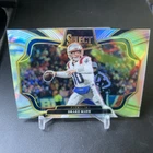 2025 Panini Select Drake Maye Field Level Silver Prizm Patriots