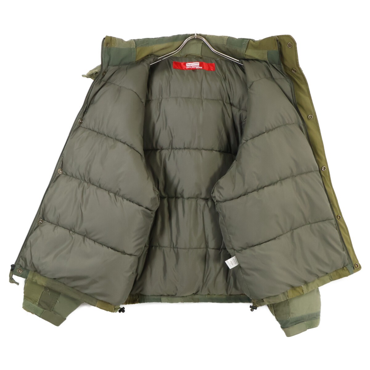 Supreme x JUNYA WATANABE MAN Patchwork Hooded Dow… - image 4