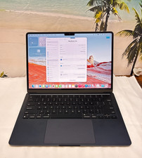 Apple MacBook Air M3 13" 24GB RAM 256GB SSD Midnight Blue 95% Battery 115 Cycles